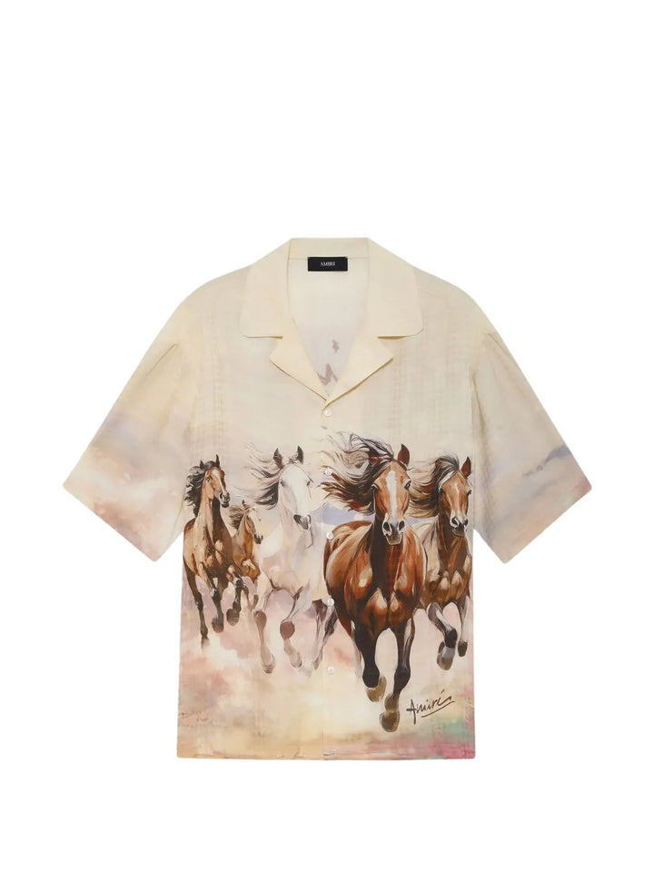 Horses Camp Shirt