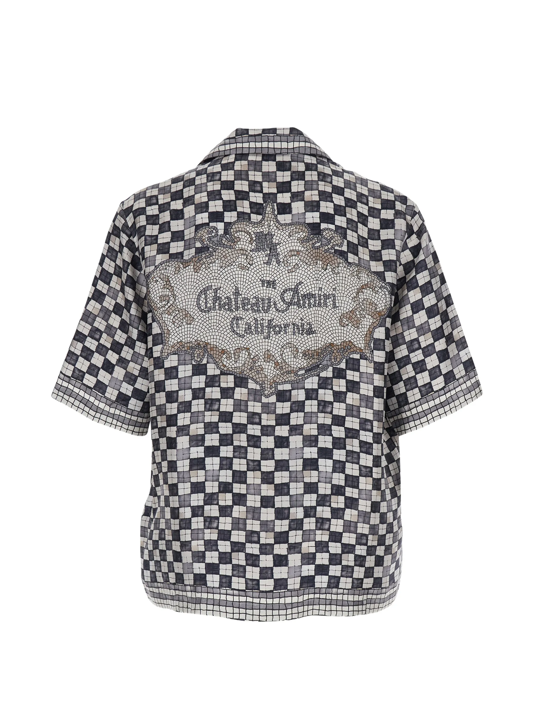 AMIRI Checkered Bowling Shirt