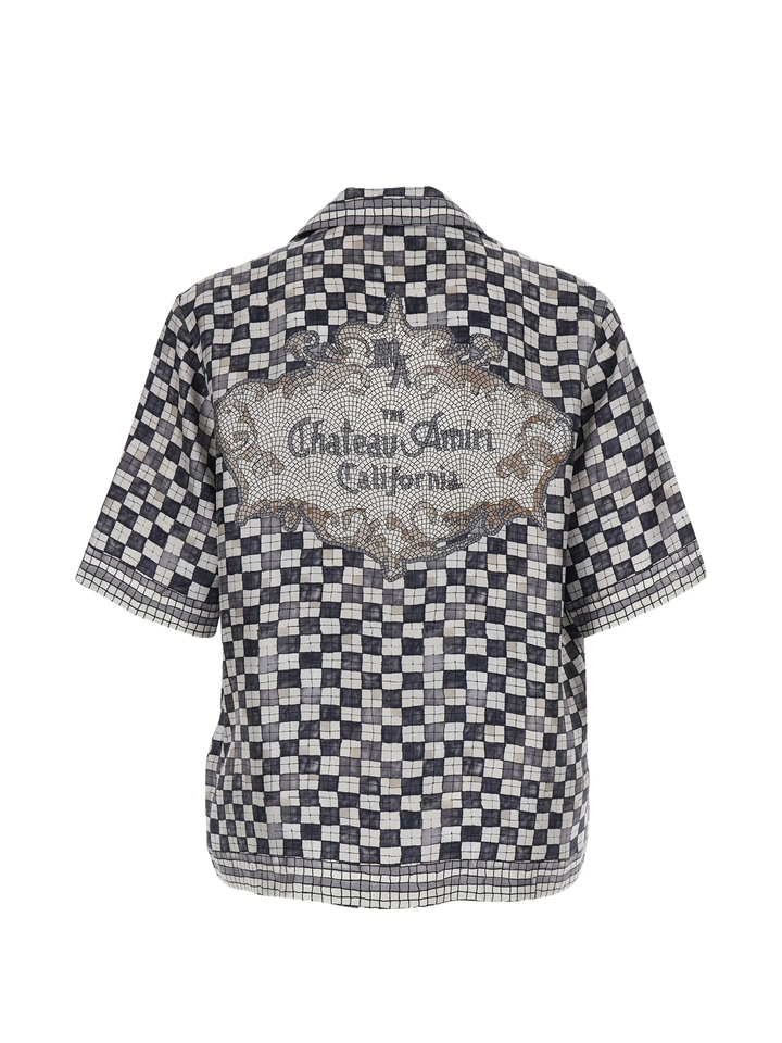 AMIRI Checkered Bowling Shirt