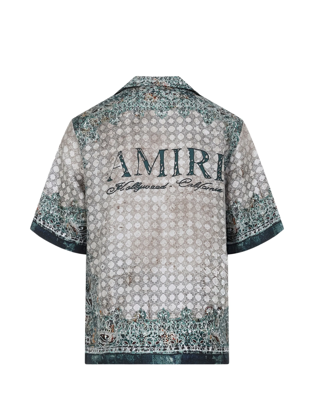 AMIRI Bandana Bowling Shirt