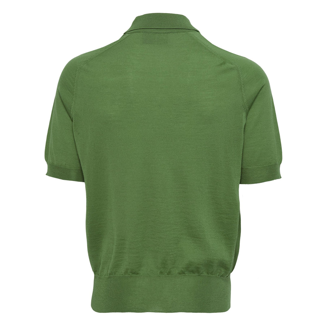 Short Sleeve Polo With Contrasted ADC