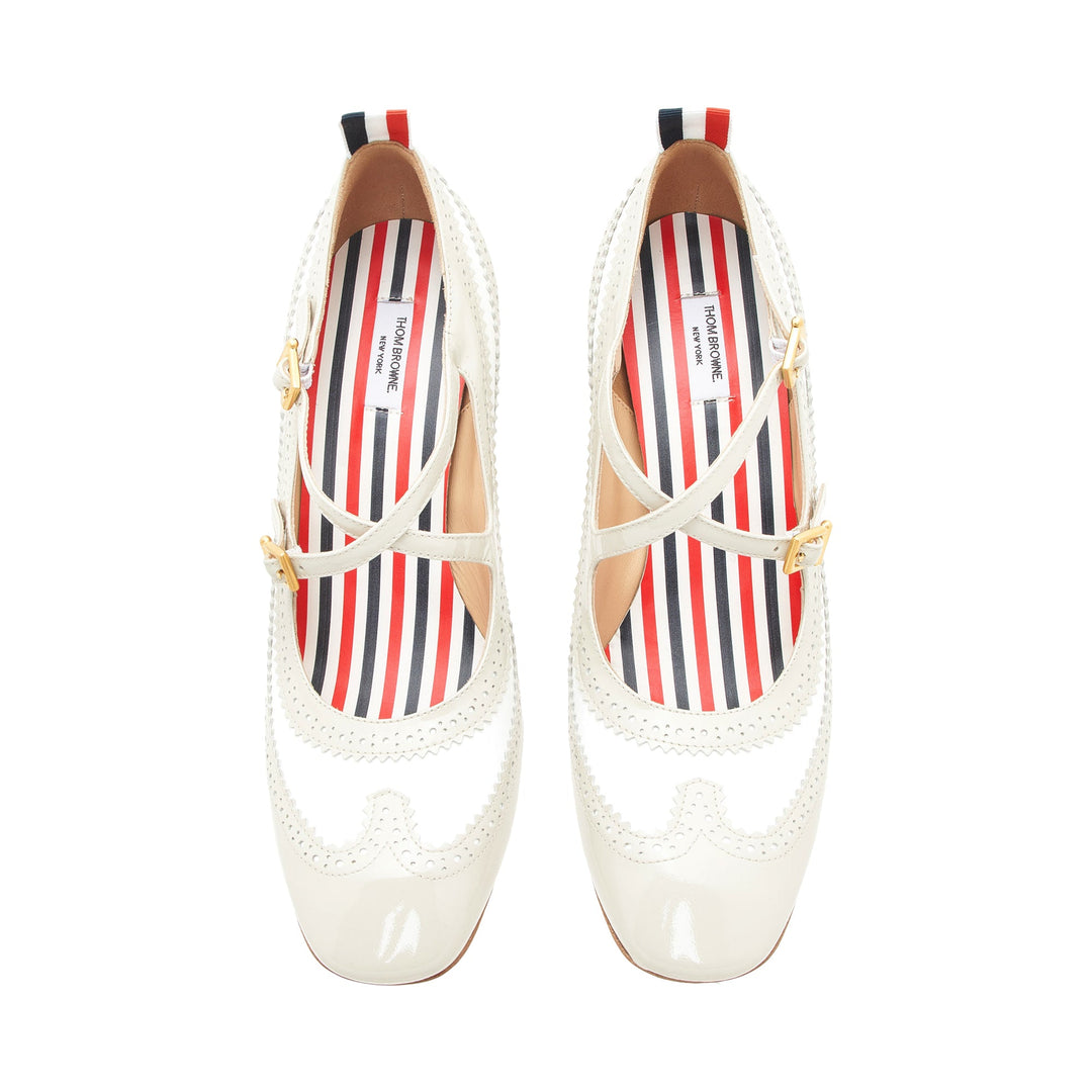 Thom Browne Criss Cross Thom John 75mm – Available at Club 21, Official Retailer in Singapore, Malaysia & Thailand with Global Shipping Online