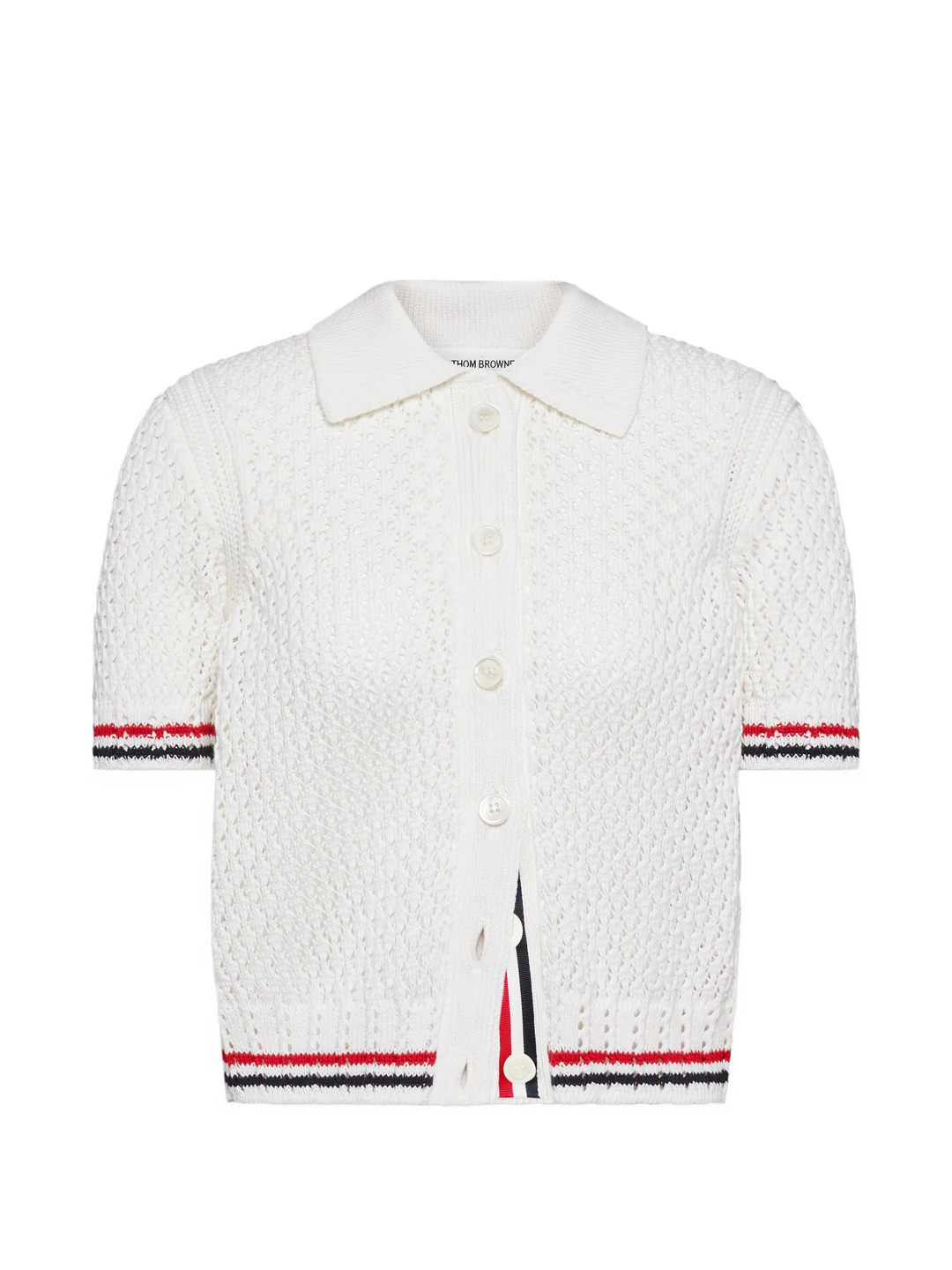 Hector Pointelle Stitch Polo
