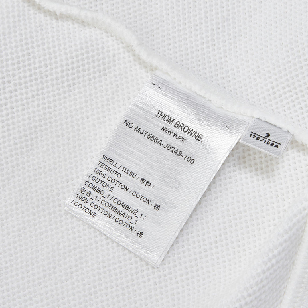 Thom Browne Short Sleeve Raglan Pullover – Available at Club 21, Official Retailer in Singapore, Malaysia & Thailand with Global Shipping Online