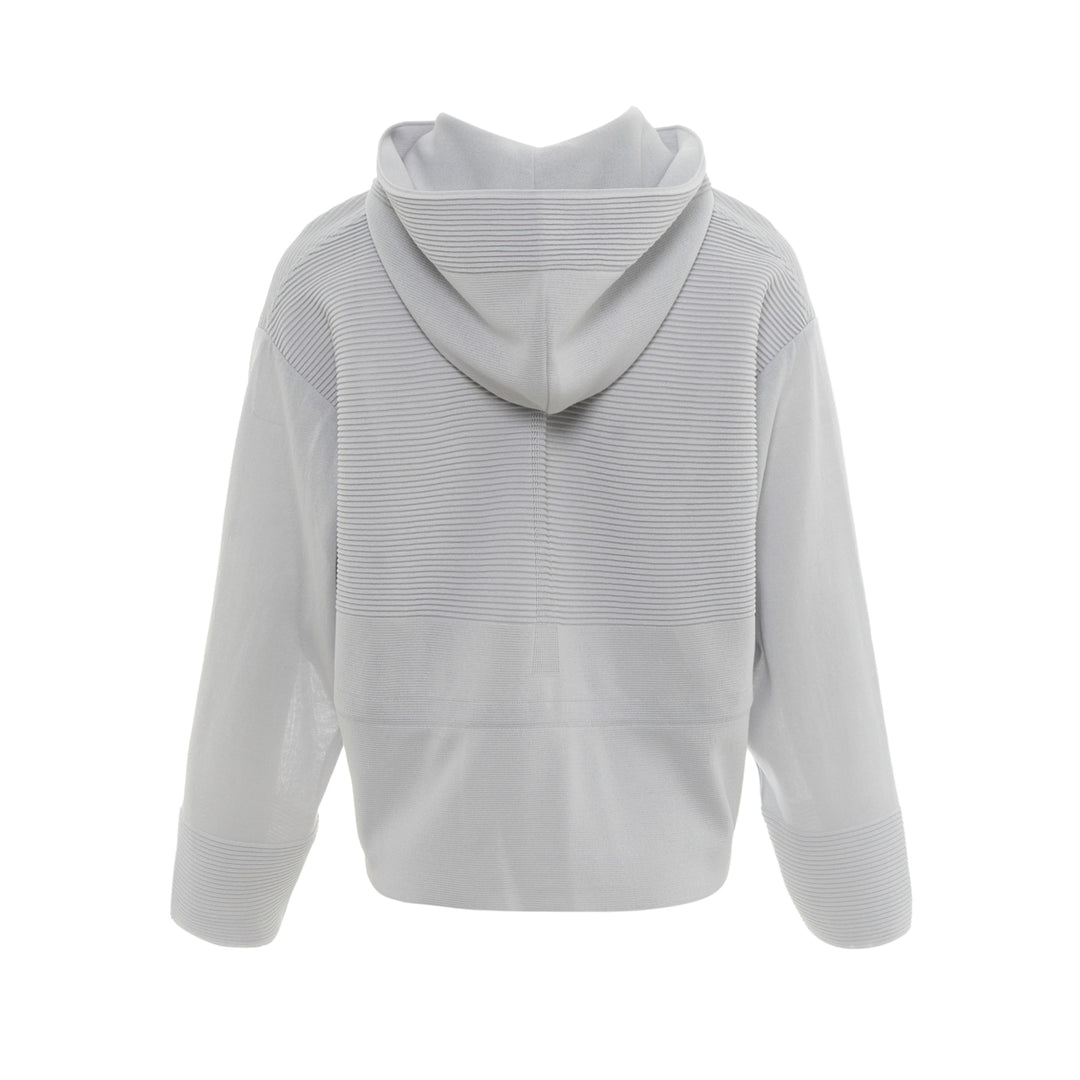 Milan Cropped Hoodie Jacket
