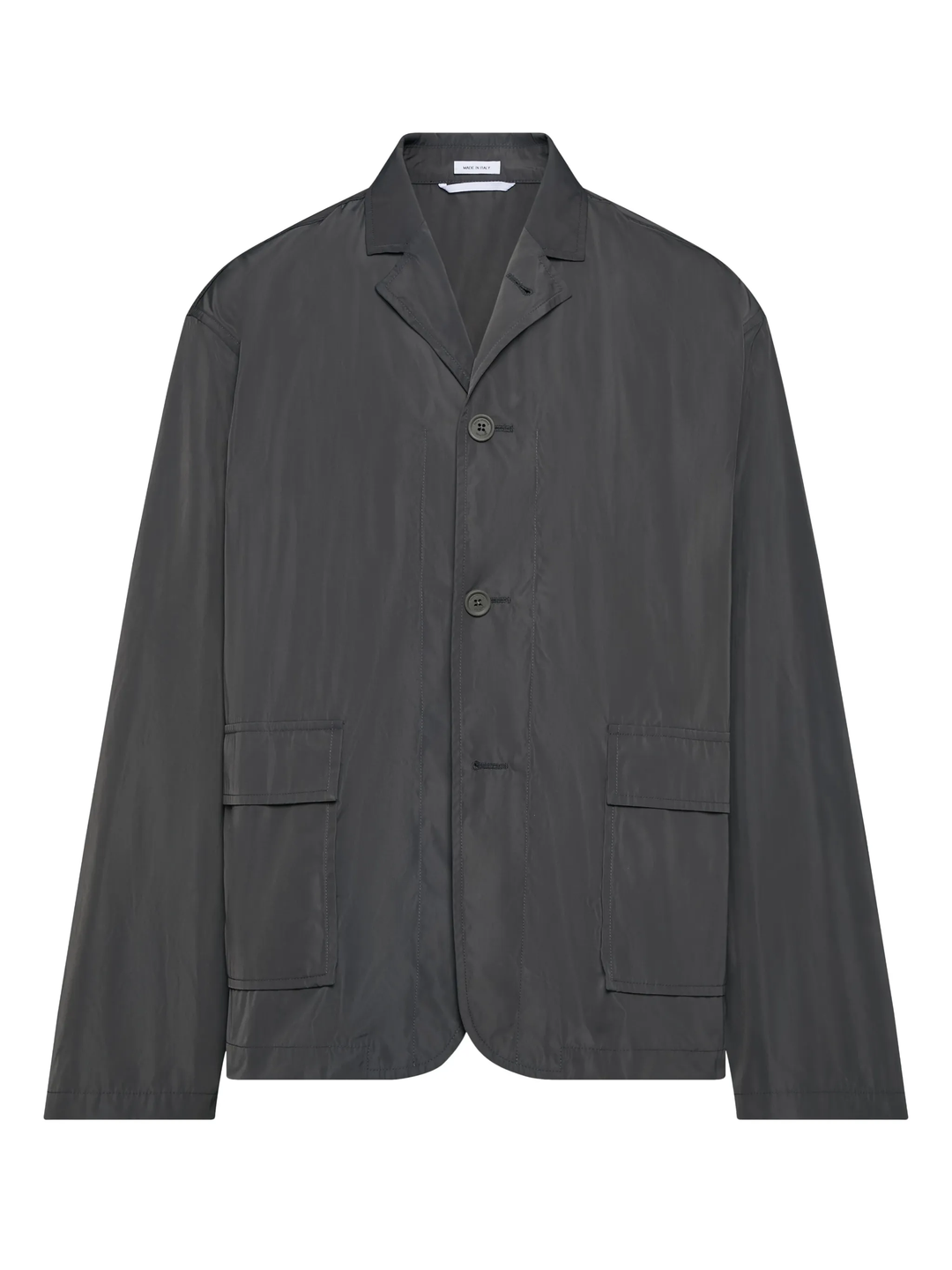 Packable Blazer With Flap Pockets