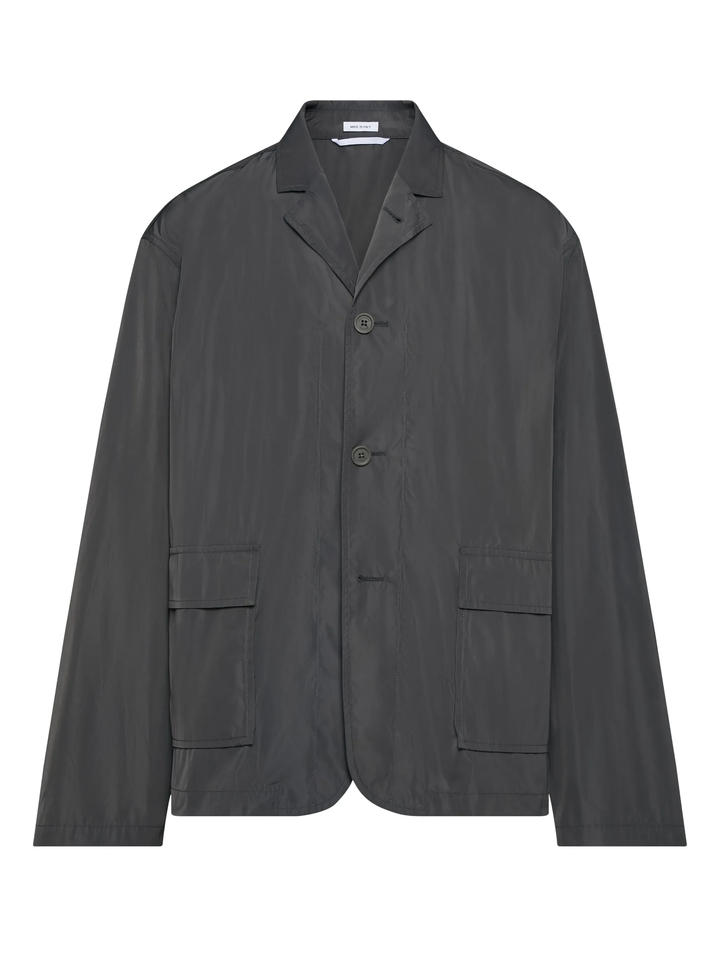 Packable Blazer With Flap Pockets
