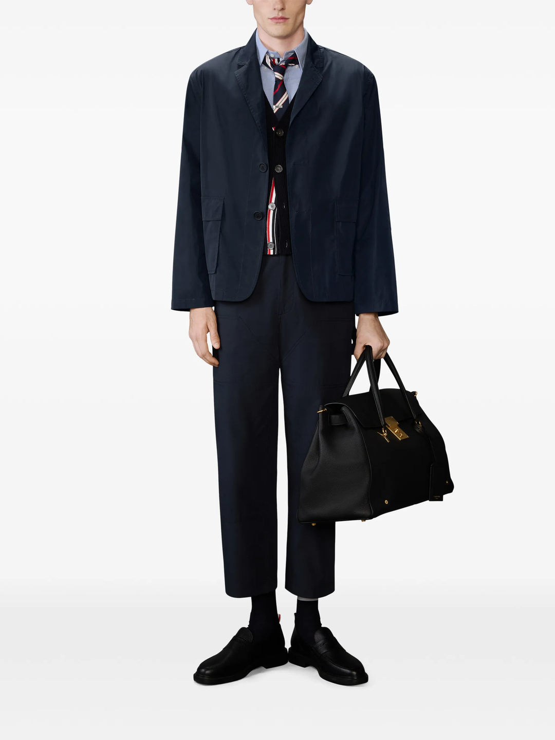Packable Blazer With Flap Pockets