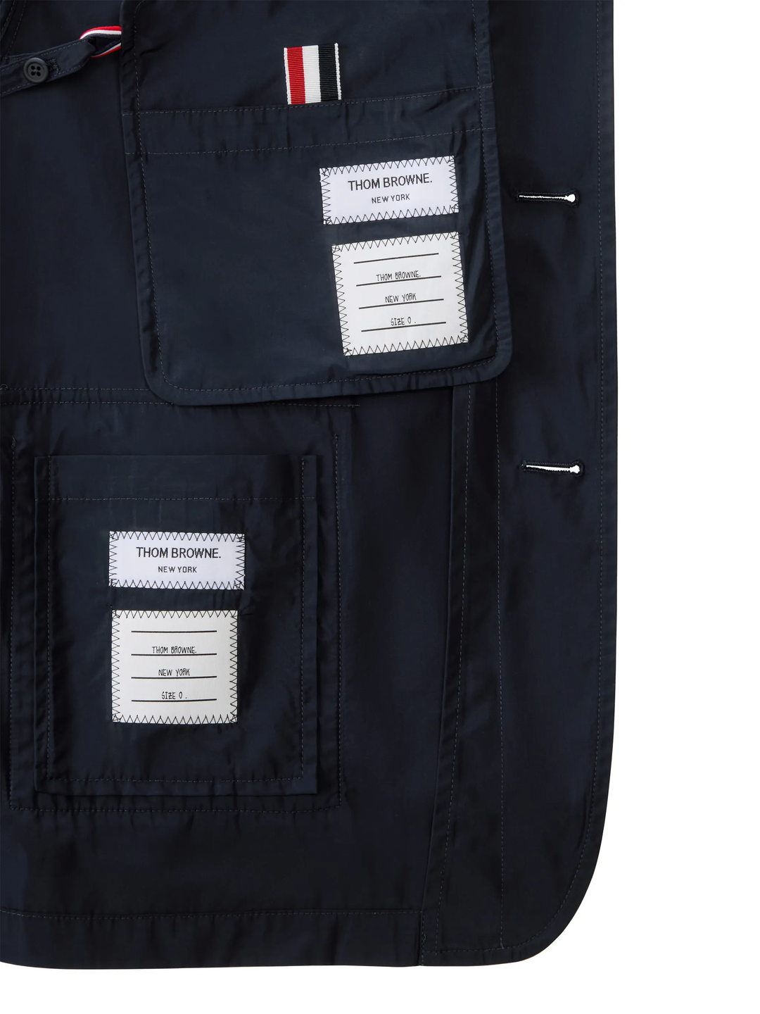 Packable Blazer With Flap Pockets