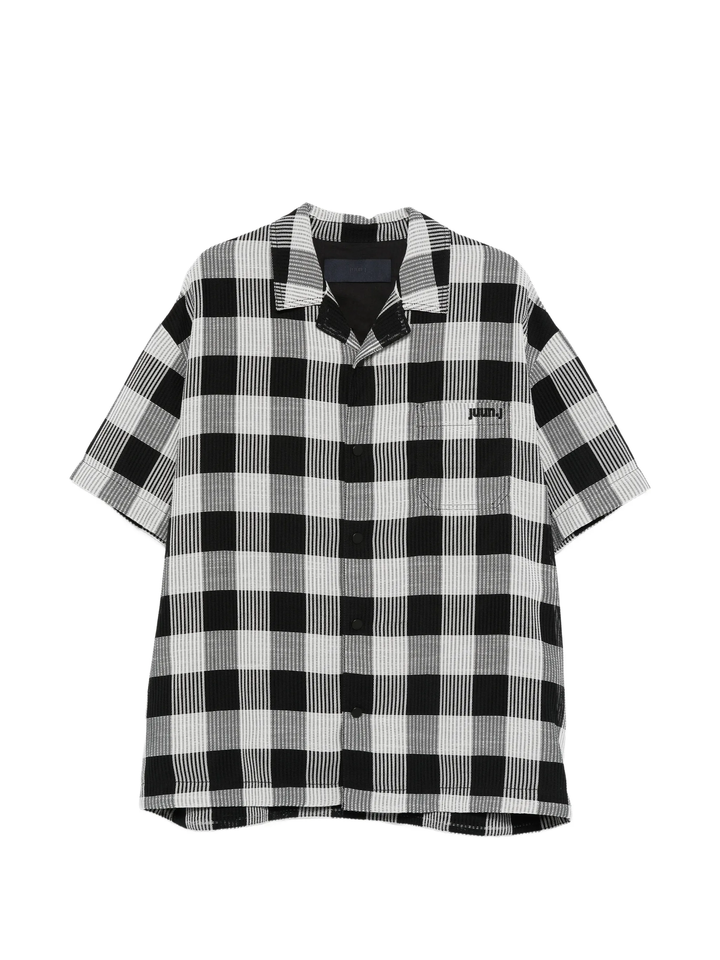 Border Check Short Sleeve Shirt