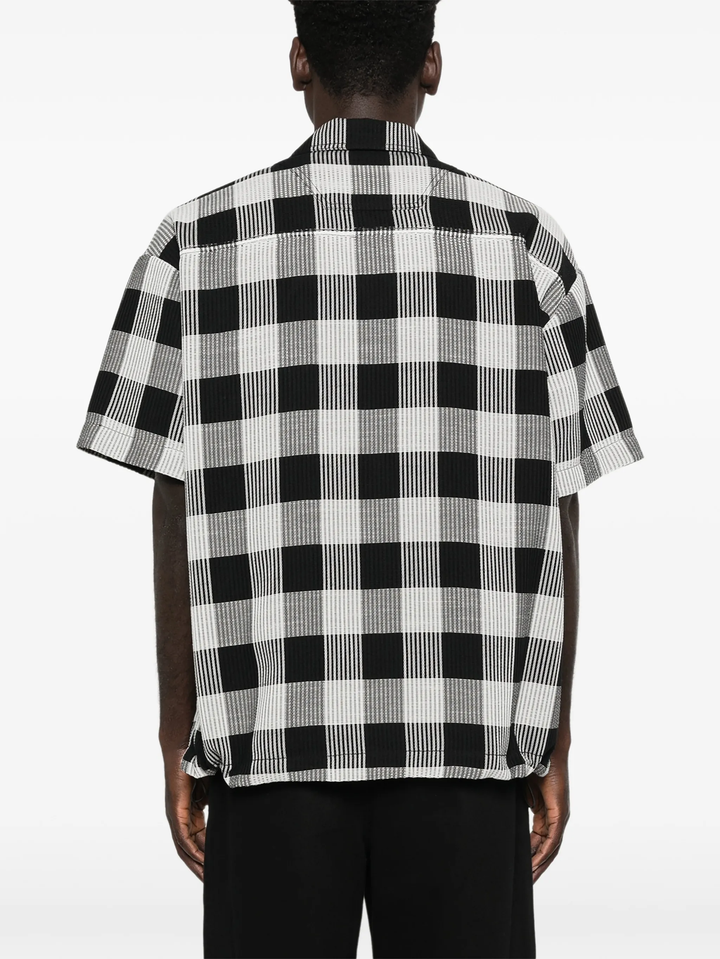 Border Check Short Sleeve Shirt
