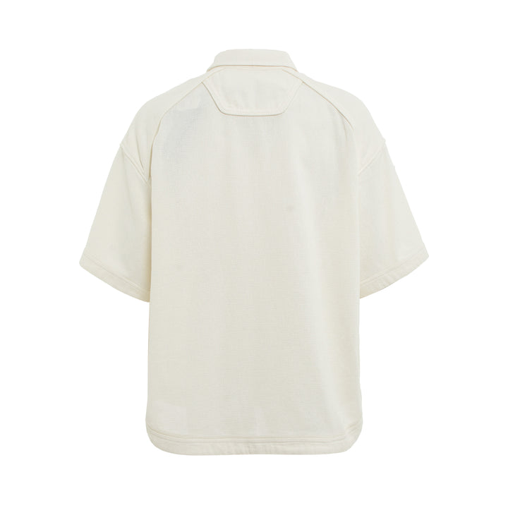 Juun.J Modern Crochet Short Sleeve Shirt – Available at Club 21, Official Retailer in Singapore, Malaysia & Thailand with Global Shipping Online