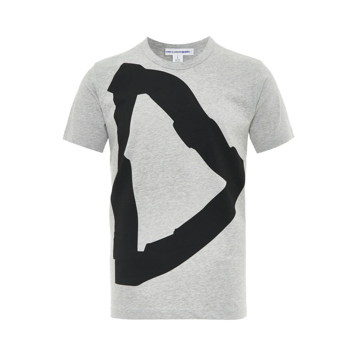 COMME des GARCONS SHIRT Black Print Tee – Available at Club 21, Official Retailer in Singapore, Malaysia & Thailand with Global Shipping Online