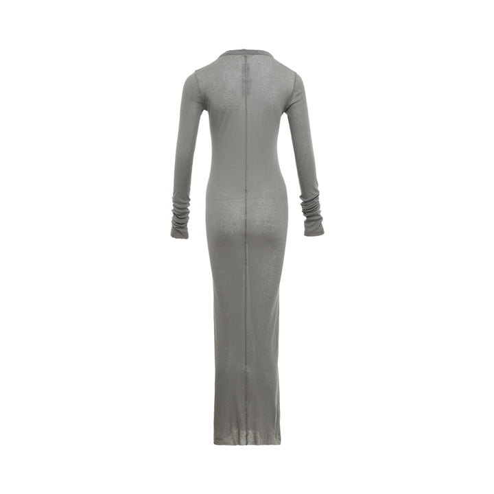 Rib Long Sleeve Dress