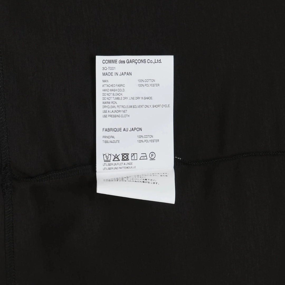 Cotton Ponte x Polyester Top