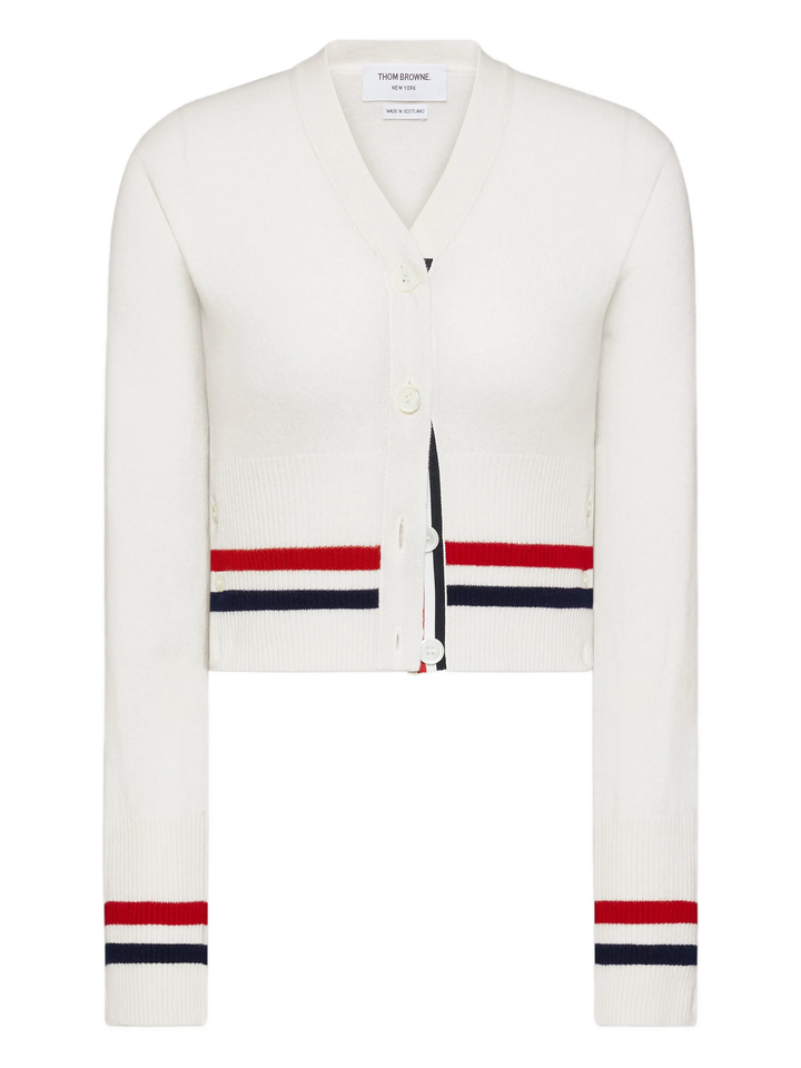 Jersey Stitch Shrunken Cardigan