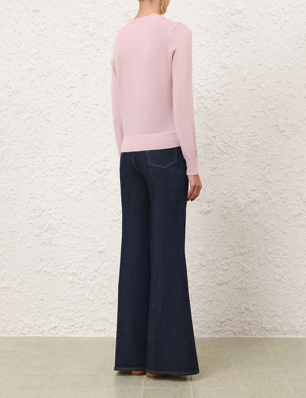 Luna Printed Silk Cardigan