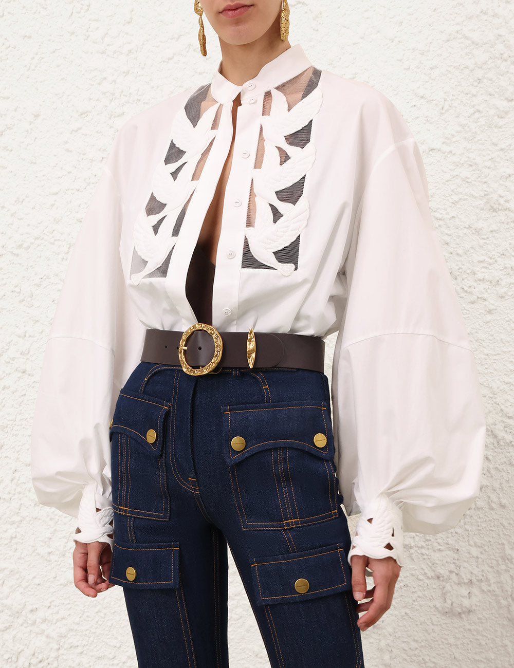Luna Applique Blouse
