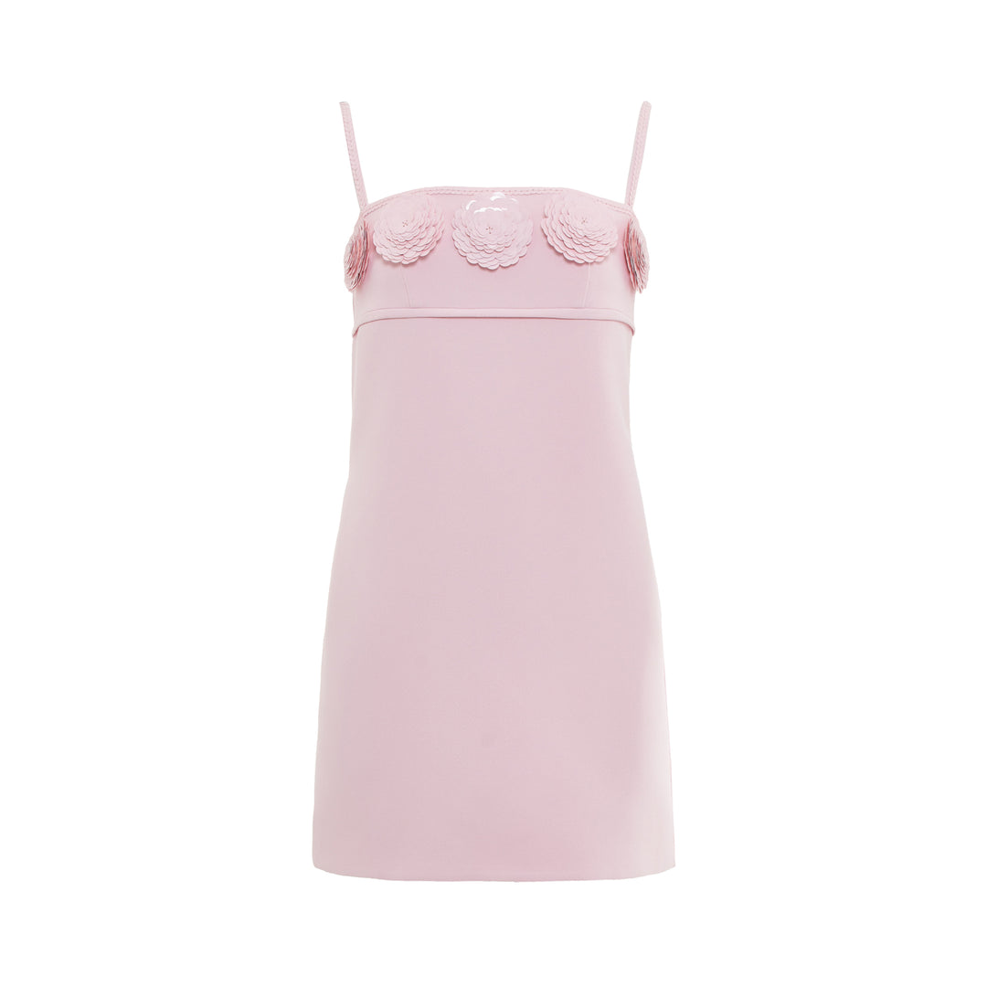 Self-Portrait Pink Crepe 3D Sequin Flower Mini Dress – Available at Club 21, Official Retailer in Singapore, Malaysia & Thailand with Global Shipping Online