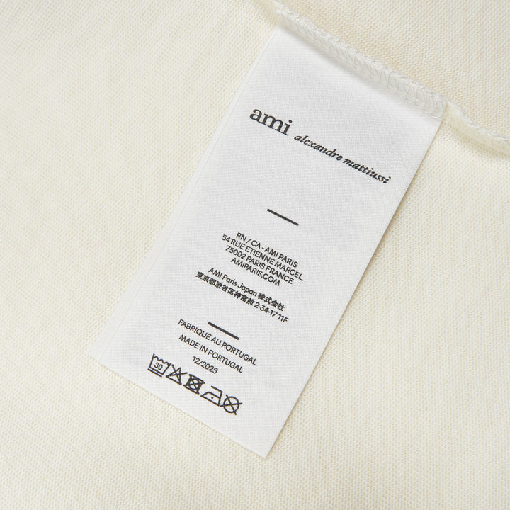 AMI Paris Short Sleeve Tee – Available at Club 21, Official Retailer in Singapore, Malaysia & Thailand with Global Shipping Online