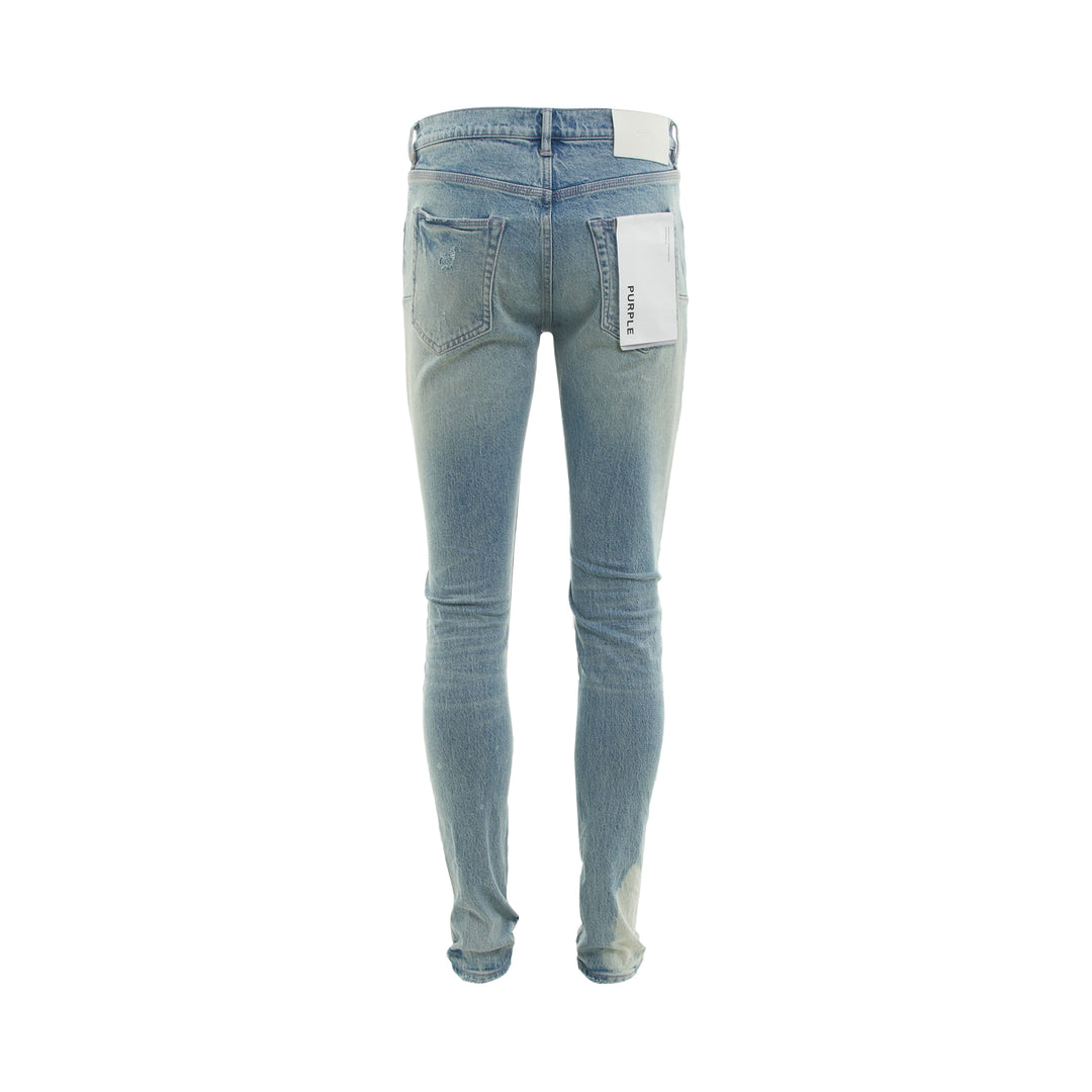 PURPLE Skinny Plaid Repair Dirty Jeans – Available at Club 21, Official Retailer in Singapore, Malaysia & Thailand with Global Shipping Online