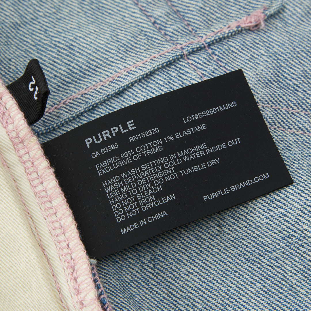 PURPLE Skinny Plaid Repair Dirty Jeans – Available at Club 21, Official Retailer in Singapore, Malaysia & Thailand with Global Shipping Online