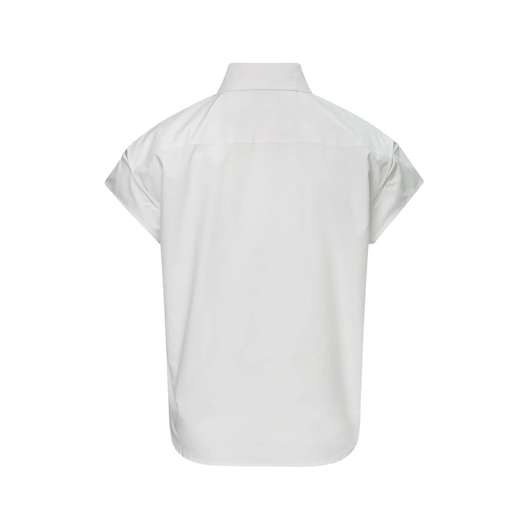 Wire Sleeve Short Sleeve Shirt