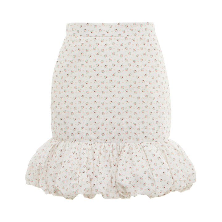 pushBUTTON Floral Volume Hem Skirt – Available at Club 21, Official Retailer in Singapore, Malaysia & Thailand with Global Shipping Online