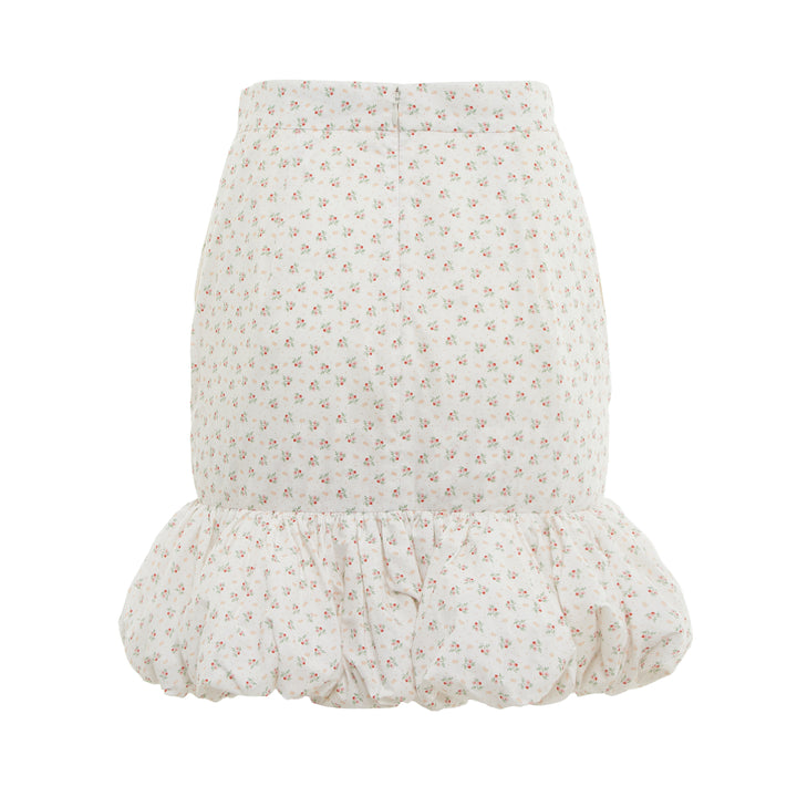 pushBUTTON Floral Volume Hem Skirt – Available at Club 21, Official Retailer in Singapore, Malaysia & Thailand with Global Shipping Online