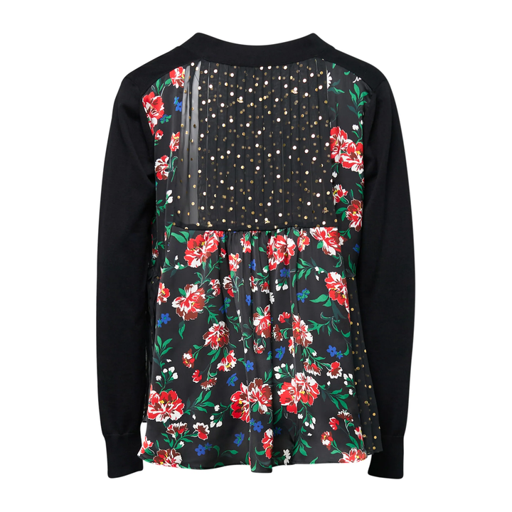 Pattern Mix Cardigan