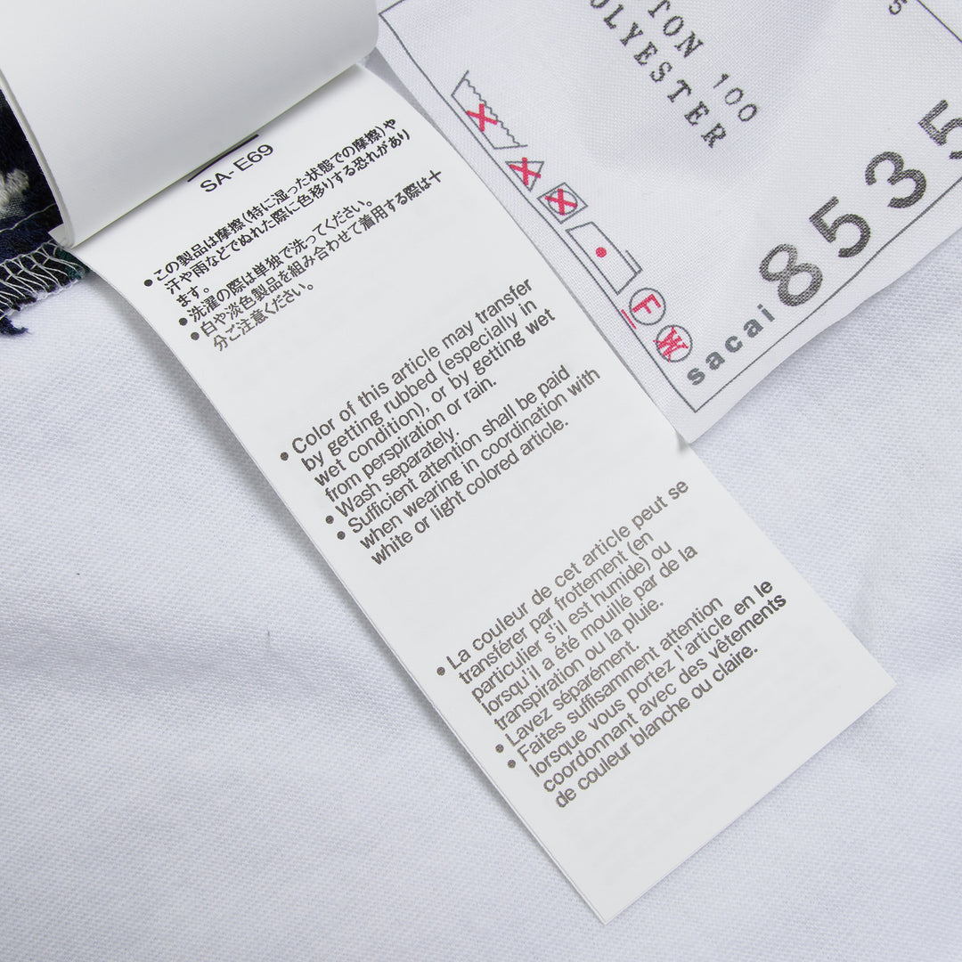 sacai Floral T-Shirt – Available at Club 21, Official Retailer in Singapore, Malaysia & Thailand with Global Shipping Online