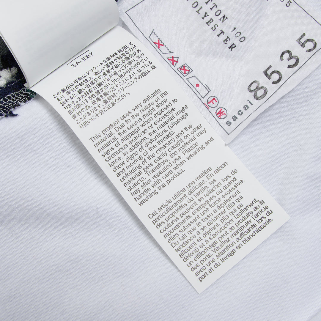 sacai Floral T-Shirt – Available at Club 21, Official Retailer in Singapore, Malaysia & Thailand with Global Shipping Online