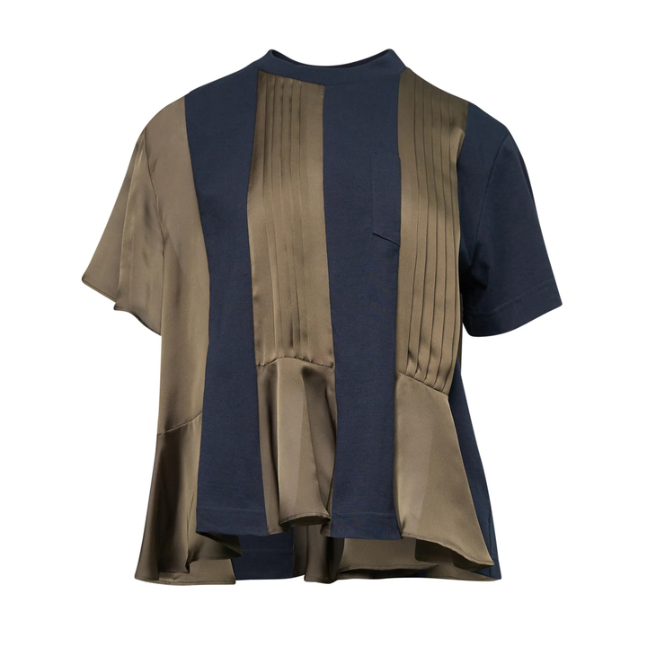 Satin Cotton Jersey Tee