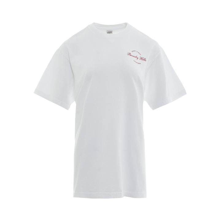 Sporty & Rich Beverly Script T-Shirt – Available at Club 21, Official Retailer in Singapore, Malaysia & Thailand with Global Shipping Online