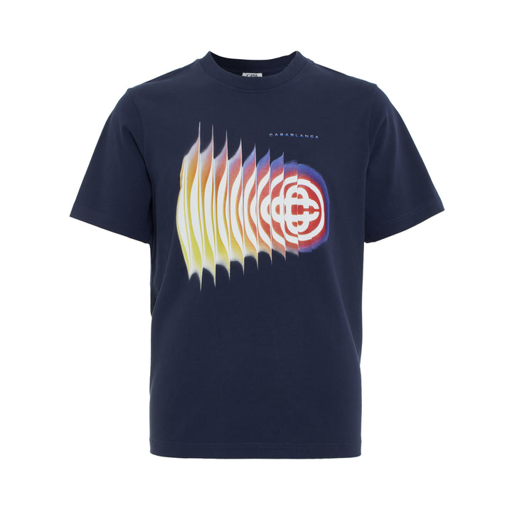 Casablanca Shockwave Classic T-Shirt – Available at Club 21, Official Retailer in Singapore, Malaysia & Thailand with Global Shipping Online