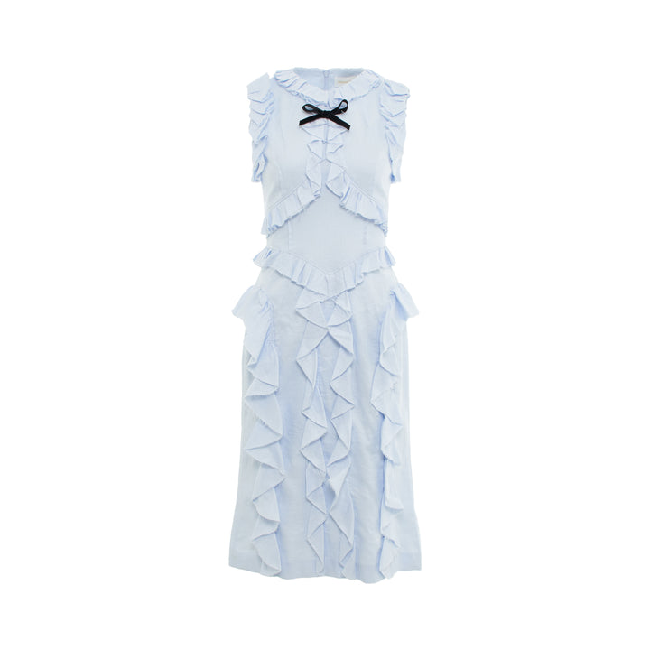SHUSHU/TONG Ruffle Trim Sleeveless Dress – Available at Club 21, Official Retailer in Singapore, Malaysia & Thailand with Global Shipping Online