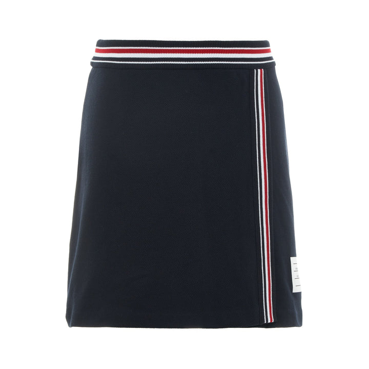 Thom Browne Wrap Skirt With RWB Stripe – Available at Club 21, Official Retailer in Singapore, Malaysia & Thailand with Global Shipping Online