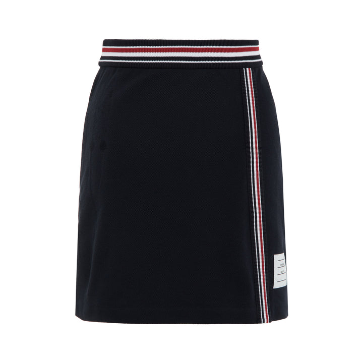 Wrap Skirt With RWB Stripe