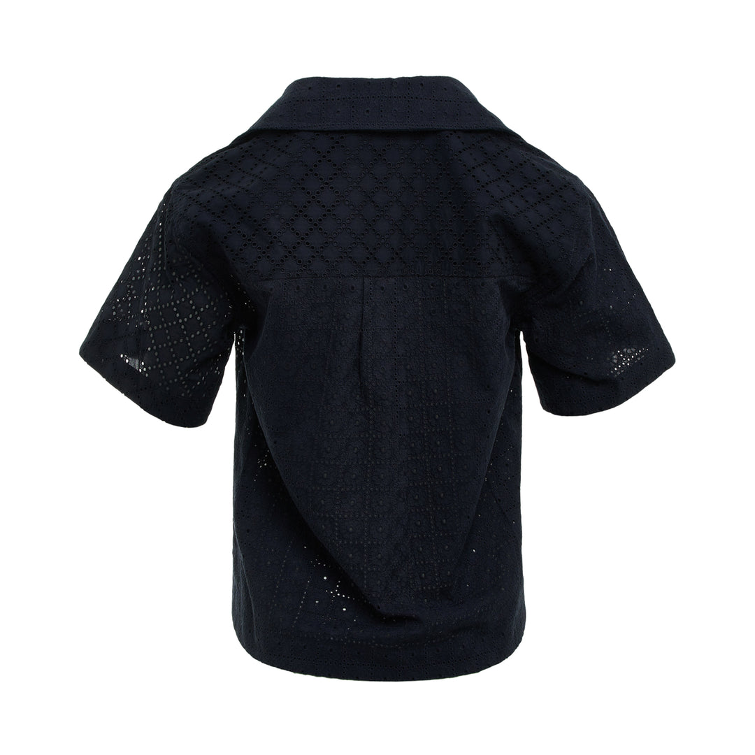 Broderie Anglaise Patchwork Shirt