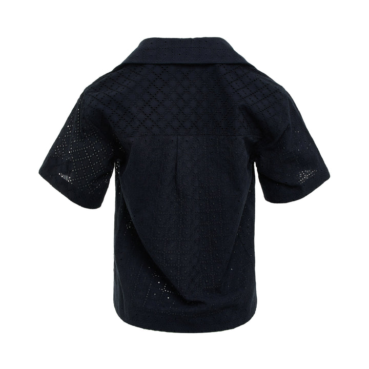 Broderie Anglaise Patchwork Shirt