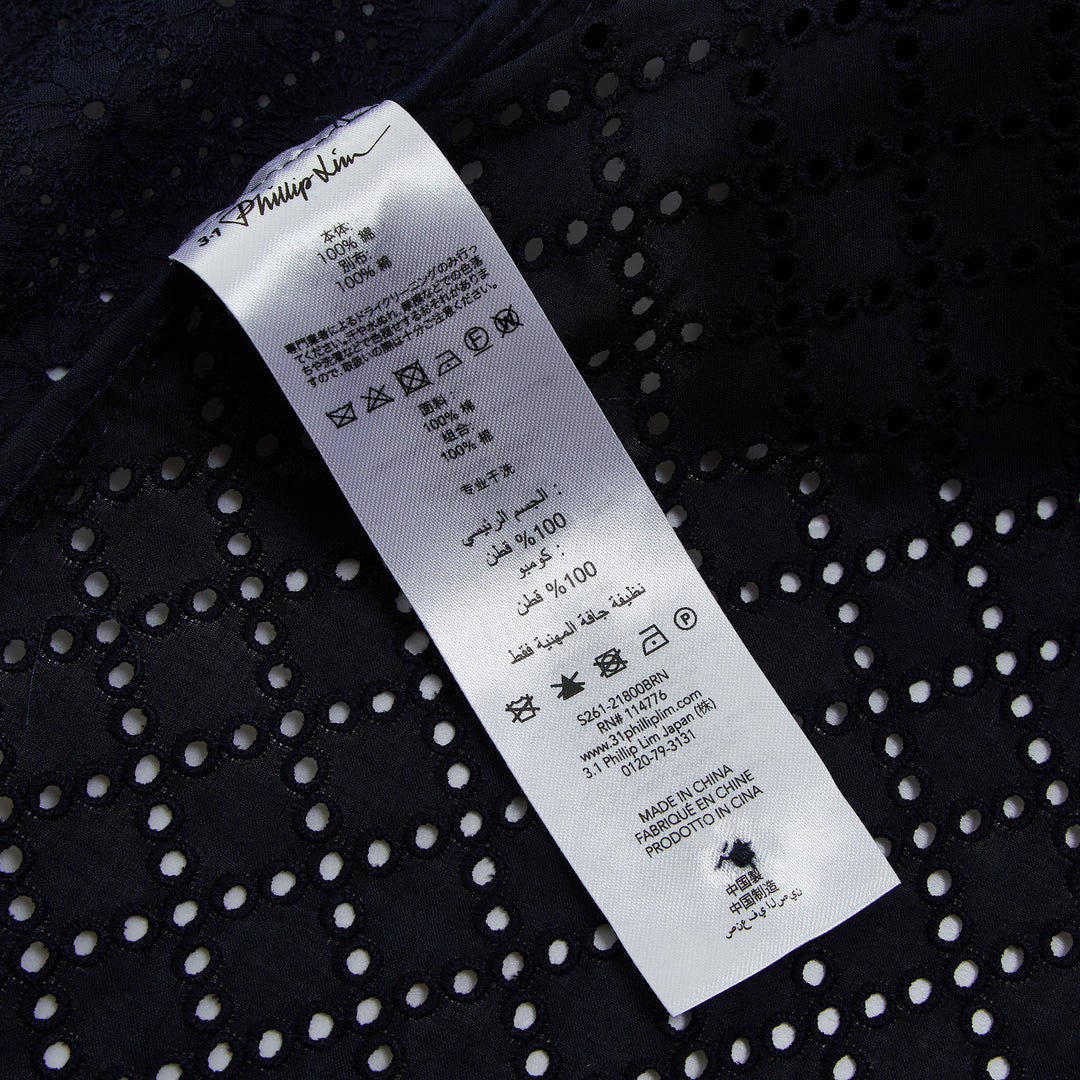 Broderie Anglaise Patchwork Shirt