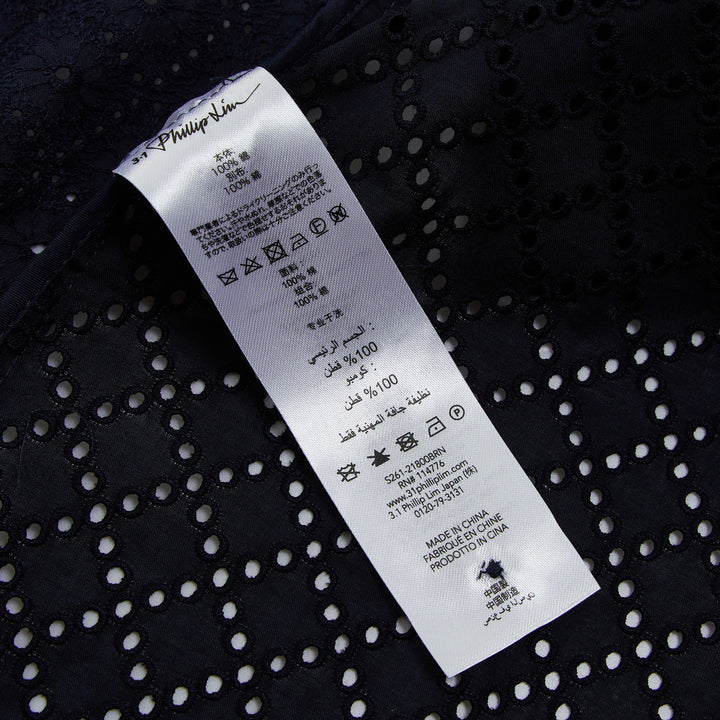 Broderie Anglaise Patchwork Shirt
