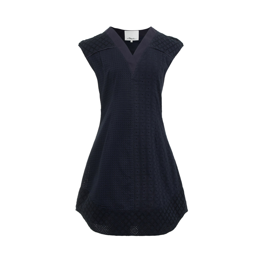 Broderie Anglaise Patchwork Dress