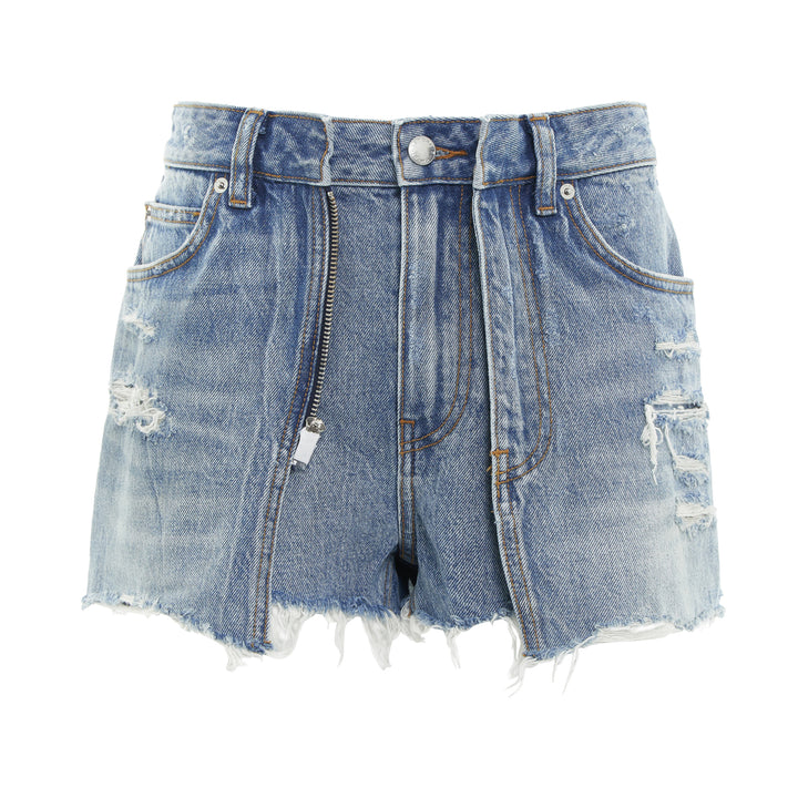 Alexander Wang Distressed Double Layer Skort – Available at Club 21, Official Retailer in Singapore, Malaysia & Thailand with Global Shipping Online