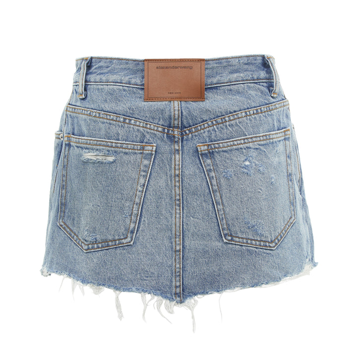 Alexander Wang Distressed Double Layer Skort – Available at Club 21, Official Retailer in Singapore, Malaysia & Thailand with Global Shipping Online