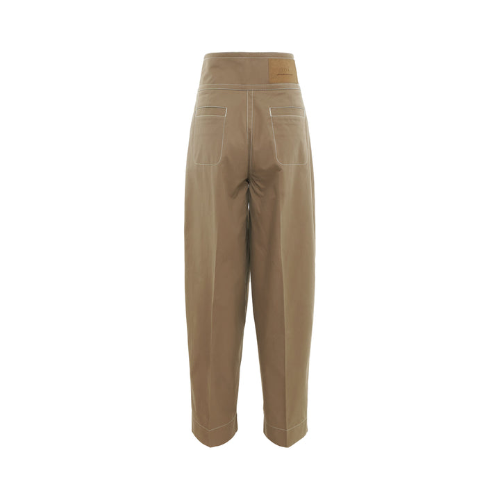 Wrapped Belted Balloon Fit Pants