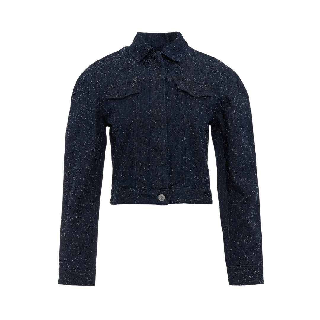 Denim Cropped Jacket