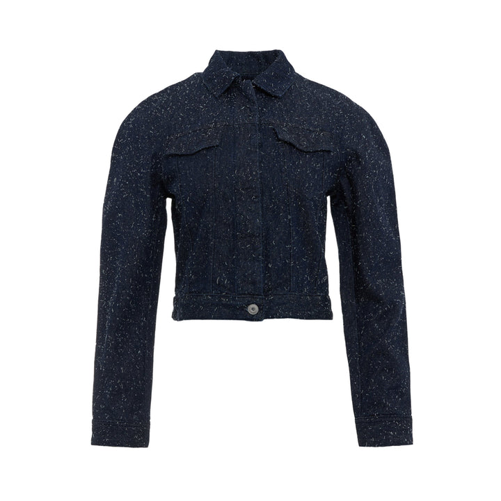 Denim Cropped Jacket