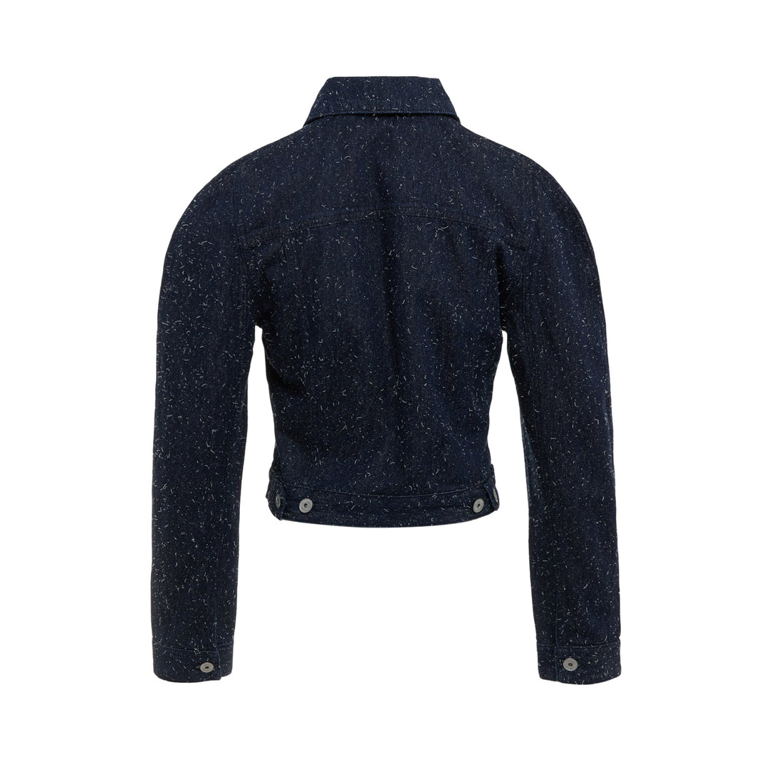 Denim Cropped Jacket