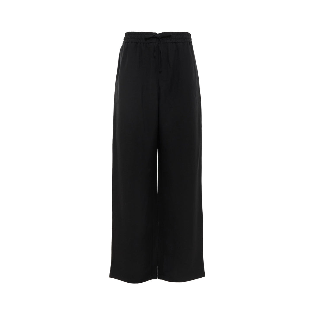 Elasticated Waist Wide Leg Trousers